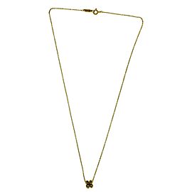 TIFFANY &amp; CO Diamond Heart Necklace In 18k Yellow Gold