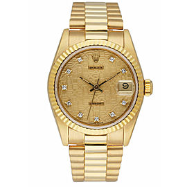 Rolex DateJust Diamond Anniversary Dial Ladies Watch