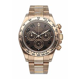 Rolex Daytona Cosmograph Rose Gold mens Watch