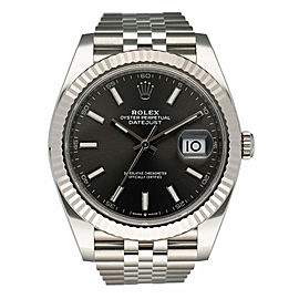 Rolex Datejust Slate Dial Mens Watch