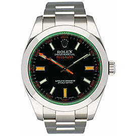 Rolex Milgauss Black Dial Mens Watch