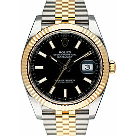 Rolex Datejust II Black Dial Mens Watch