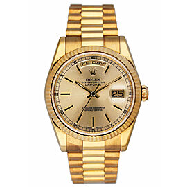 Rolex Day-Date President Champagne Dial Mens Watch