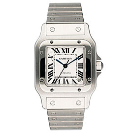 Cartier Santos Stainless Steel Mens Watch