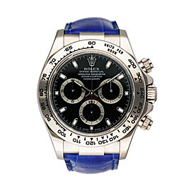 Rolex Daytona Cosmograph 18k White Gold Mens Watch