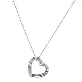 Tiffany & Co Menard Large Heart Necklace