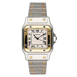 Cartier Santos Galbee 187901 Two Tone Watch