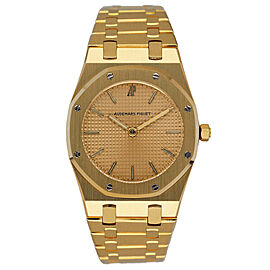 Audemars Piguet Royal Oak 18K Yellow Gold Mens Watch