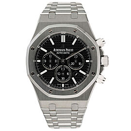 Audemars Piguet Royal Oak Black Dial Mens Watch