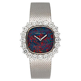 Audemars Piguet Opal Dial Diamond Bezel Ladies Watch