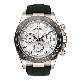 Rolex Daytona MOP Diamond Dial Mens Watch