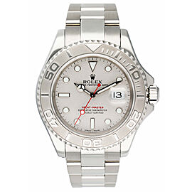 Rolex Yacht Master Platinum Bezel Watch