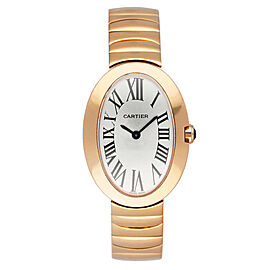 Cartier Baignoire Small 18K Rose Gold Ladies Watch