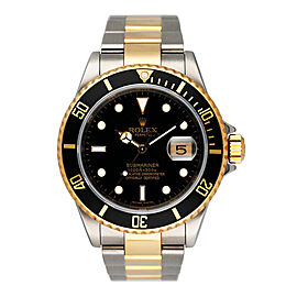 Rolex Submariner Date Black Dial Mens Watch