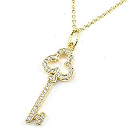 Tiffany & Co. 18k Yellow Gold Diamond Necklace LXWBJ-192