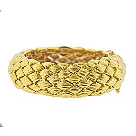 David Webb Yellow Gold Bracelet