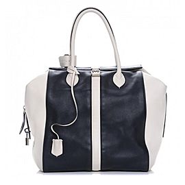 Navy Leather Speedy North-South 11LZ1130