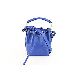 Saint Laurent Blue Classic Small Emmanuelle Bucket 2way 1MZ0130