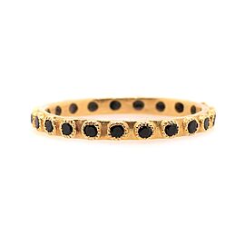 Armenta Old World Black Sapphire Stacking Ring