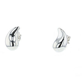 TIFFANY & Co 925 Silver Teardrop Pierce LXGBKT-619