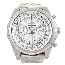 Breitling A44362 Bentley Motors Chronograph White Dial Mens Watch