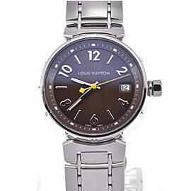 LOUIS VUITTON Tambour Stainless Steel/Stainless Steel Quartz Watch