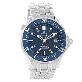 Omega Seamaster Bond 300M GMT Blue Dial Watch