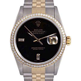 Rolex Datejust 18K Yellow Gold / Stainless Steel 36mm Mens Watch