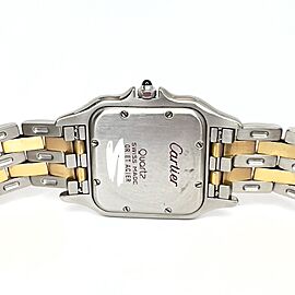 CARTIER PANTHERE 27mm 2 Row Gold Quartz DIAMOND Watch