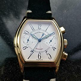 Men's 18K Gold Girard-Perregaux ref.2750 Automatic Chronograph, c.2000s LV770BLK