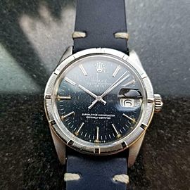 Men's Rolex Oyster Perpetual Date ref.1501 Automatic, c.1971 Vintage MS133BLU