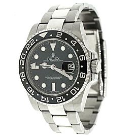 Rolex GMT-Master II Black Ceramic Bezel 40MM Mens Watch 116710 Box Papers