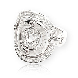 Bulgari Concentrica Diamond Ring in 18K White Gold 0.66 CTW