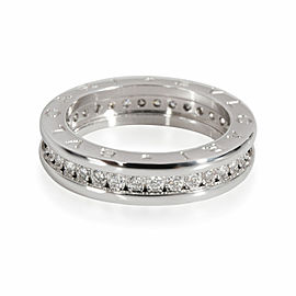 Bulgari B Zero 1 One-Band Diamond Ring in 18K White Gold