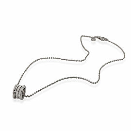 Bulgari B.Zero1 Fashion Necklace in 18k White Gold