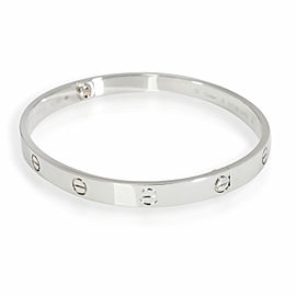 Cartier Love Bracelet in 18K White Gold