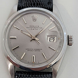 Mens Rolex Oyster Perpetual Date Ref 1501 35mm Automatic