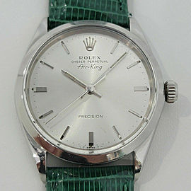 Mens Rolex Oyster Precision Ref 5500 Air King 34mm Automatic