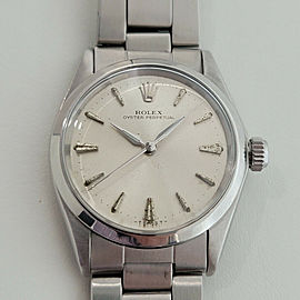 Midsize Rolex Oyster Perpetual 6548 30mm Automatic Watch