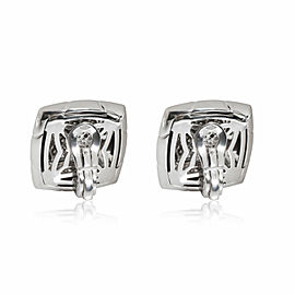 Bulgari Pyramide Diamond Earrings in 18K White Gold 1.52 CTW