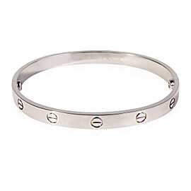 Cartier Love Bracelet in 18k White Gold (Size 19)