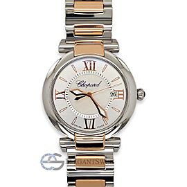 Chopard Imperiale 36MM Factory Mother of Pearl Dial Rose Gold and Steel Watch