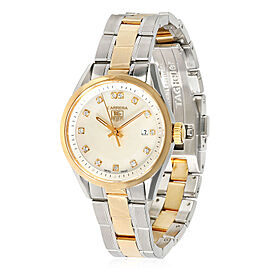 Tag Heuer Carrera Women's Watch in 18kt Stainless Steel/Yellow Gol