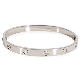 Cartier Love Bracelet in 18K White Gold