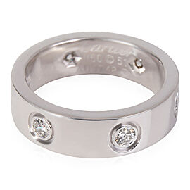 Cartier Love Diamond Ring in 18k White Gold