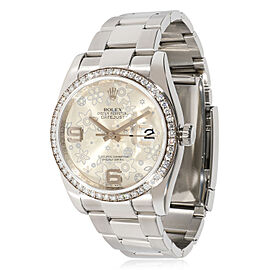 Rolex Datejust Unisex Watch in 18kt Stainless Steel/White Gold