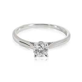 Cartier 1895 Diamond Engagement Ring in Platinum