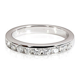 Tiffany & Co. Channel Set Diamond Wedding Band in Platinum