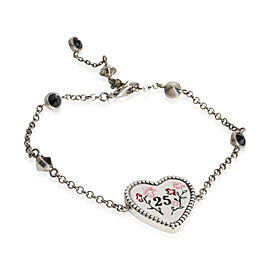 Gucci Bosco & Orzo Heart Bracelet in Sterling Silver