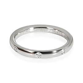 Van Cleef & Arpels Tendrement Etoiles Band in Platinum